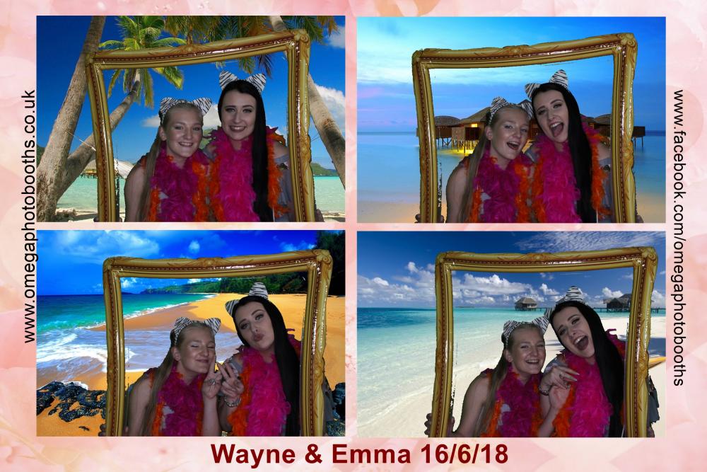 Emma & Wayne's Wedding | View more photos from the event at gallery.omegaphotobooths.co.uk/u/Omega-Photobooths/Emma-Waynes-Wedding